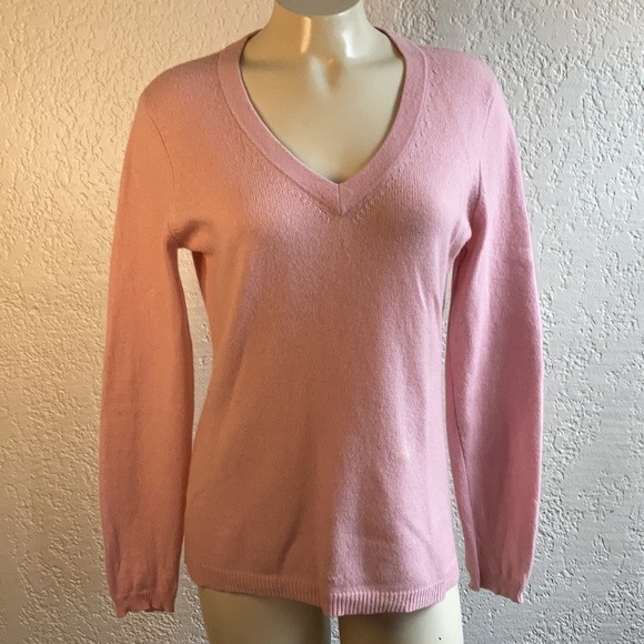 Ann Taylor 100% cashmere neck sweater M .AS IS - Picture 2 of 14